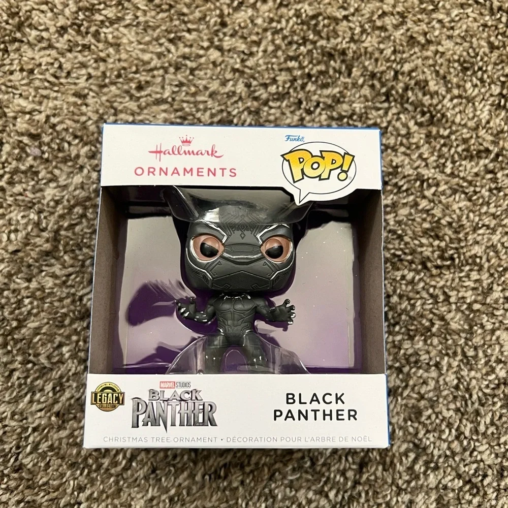 NEW Hallmark Marvel Black Panther Funko POP! Ornament